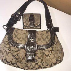 Shoulder coach purse